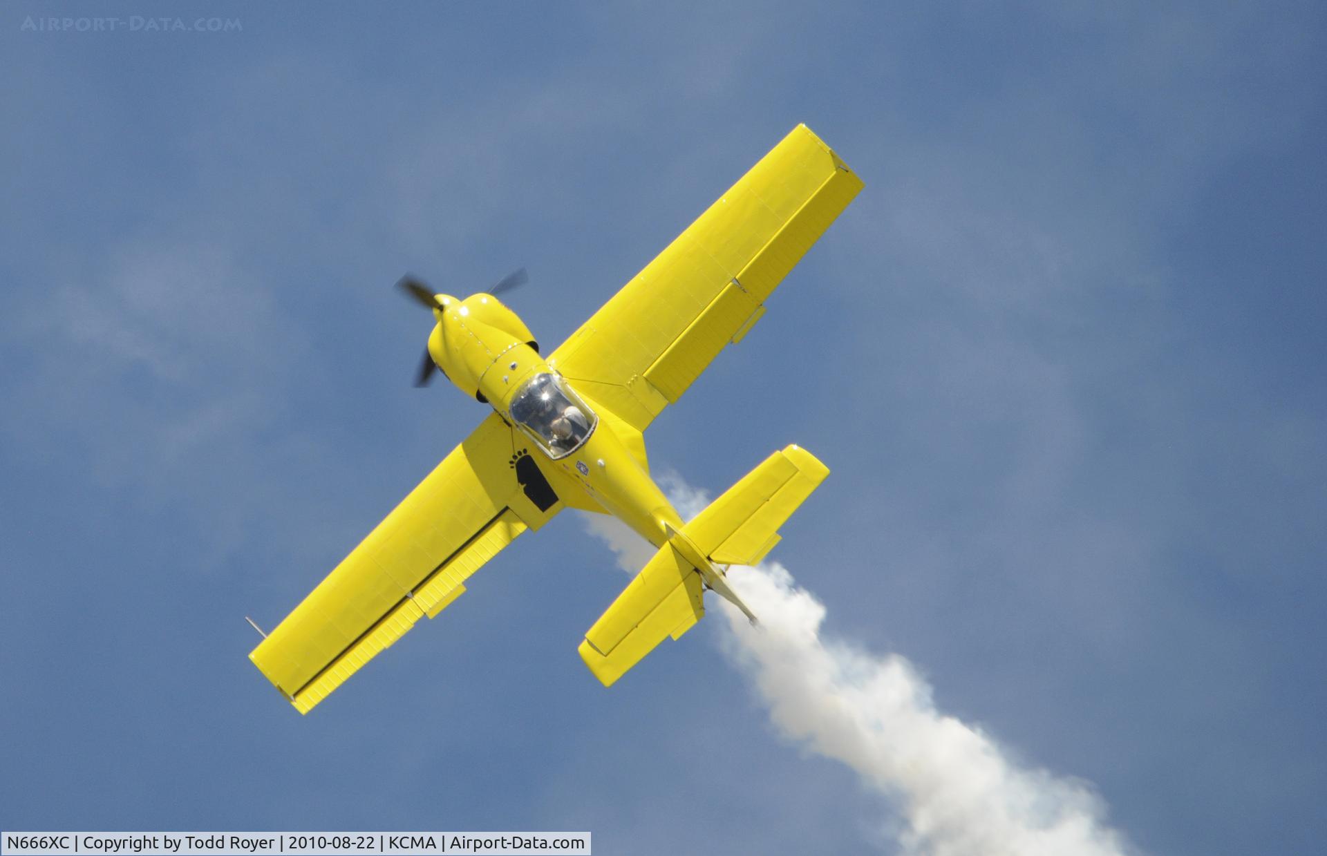 N666XC, 1997 Zlin Z-50LS C/N 0077, 2010 CAMARILLO AIRSHOW