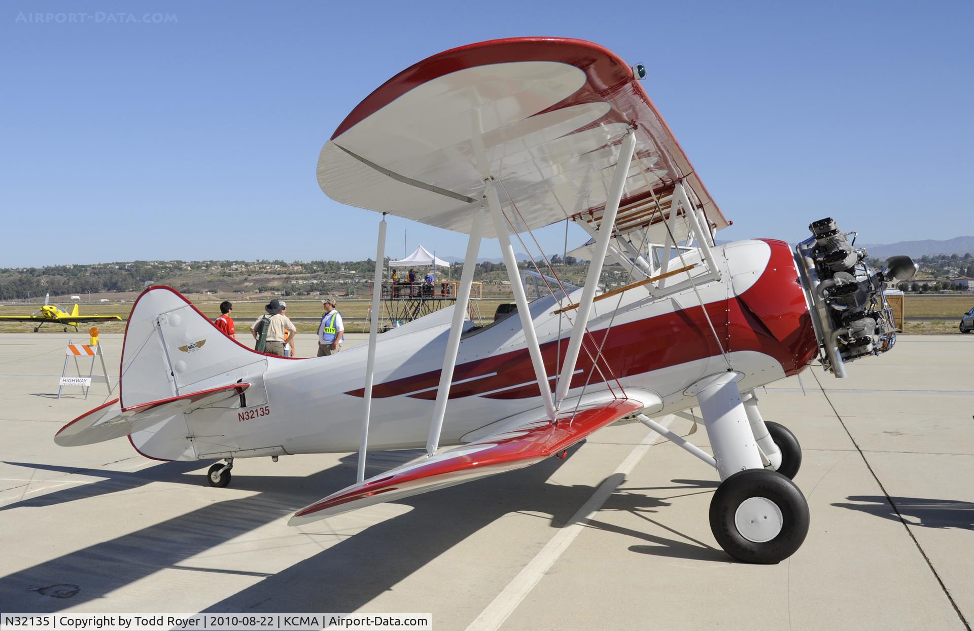 N32135, 1941 Waco UPF-7 C/N 5767, 2010 CAMRILLO AIRSHOW 2010