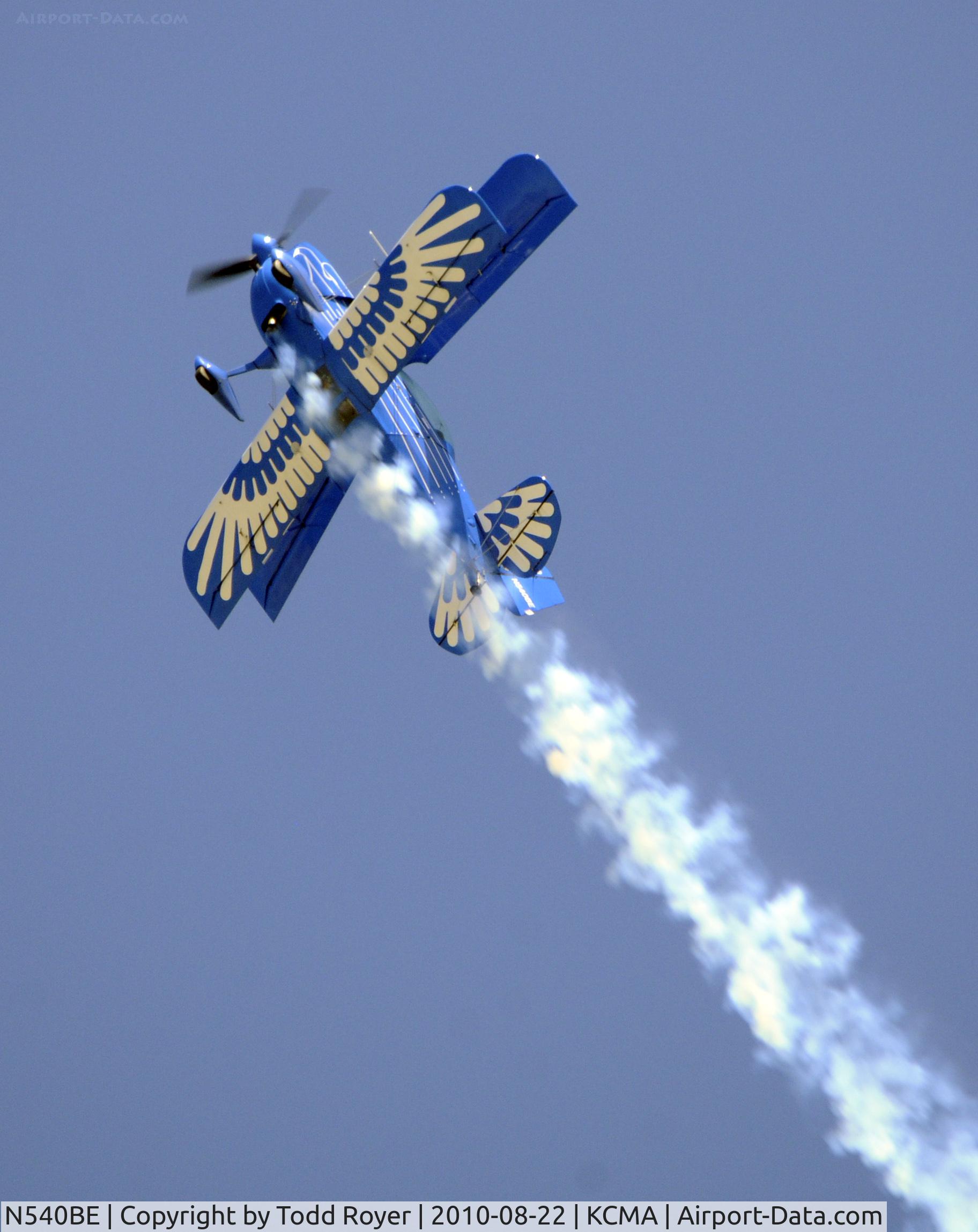 N540BE, Christen Eagle II C/N 0001 (N10AL), 2010 CAMARILLO AIRSHOW