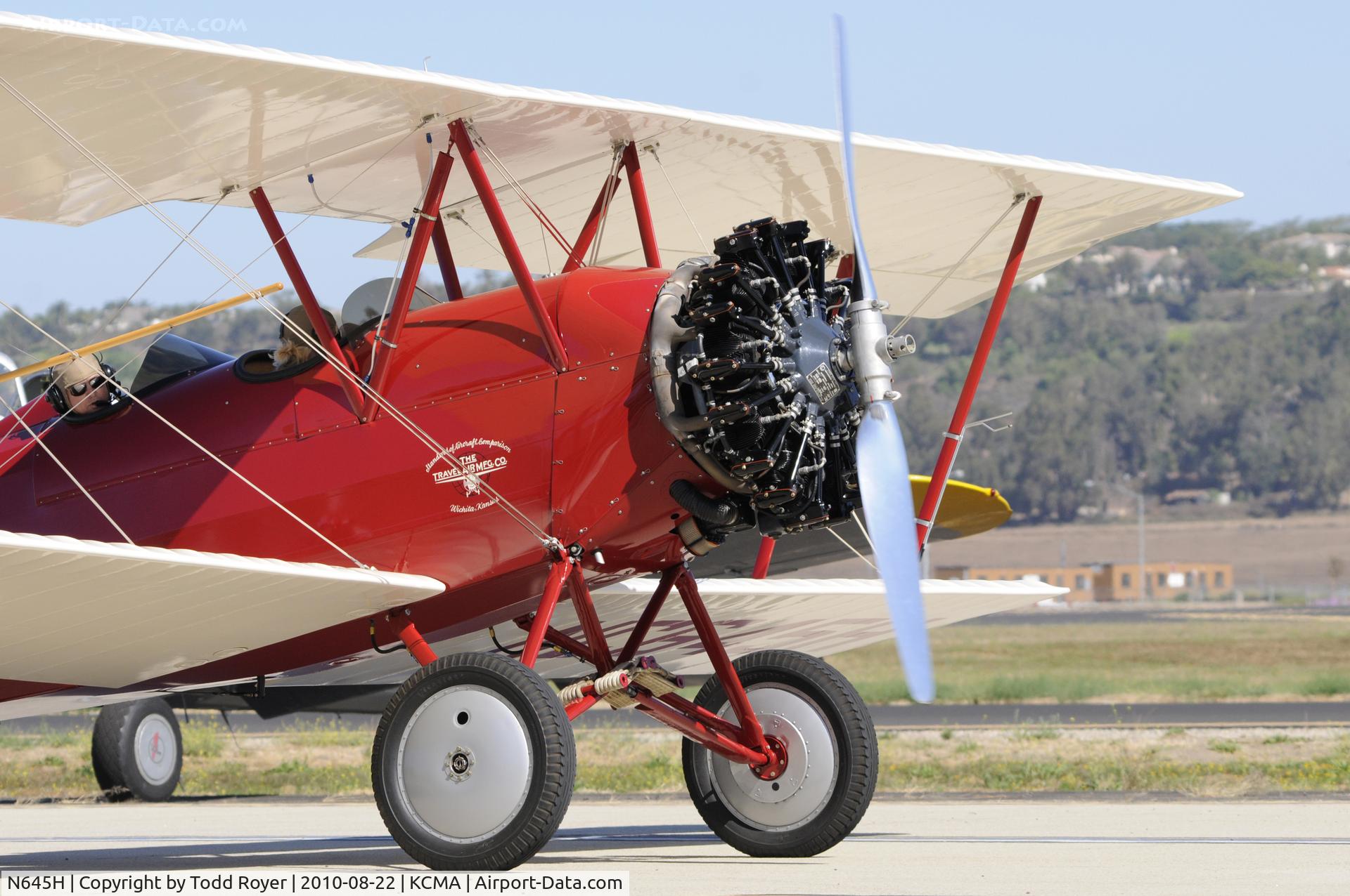 N645H, 1929 Curtiss-Wright Travel Air E-4000 C/N 1220, 2010 CAMARILLO AIRSHOW