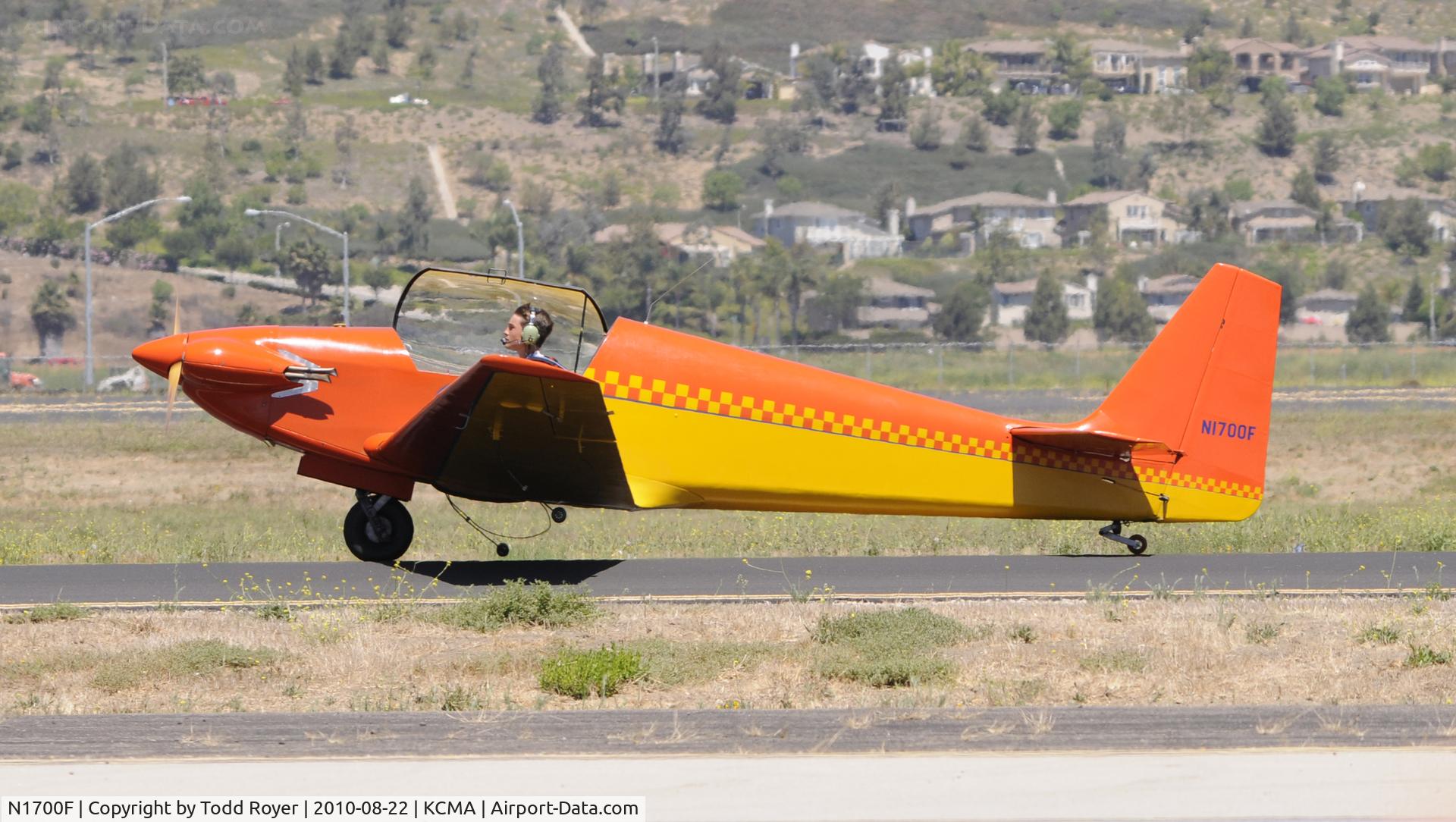 N1700F, 1967 Sportavia-Putzer Fournier RF-4D C/N 4054, 2010 CAMARILLO AIRSHOW