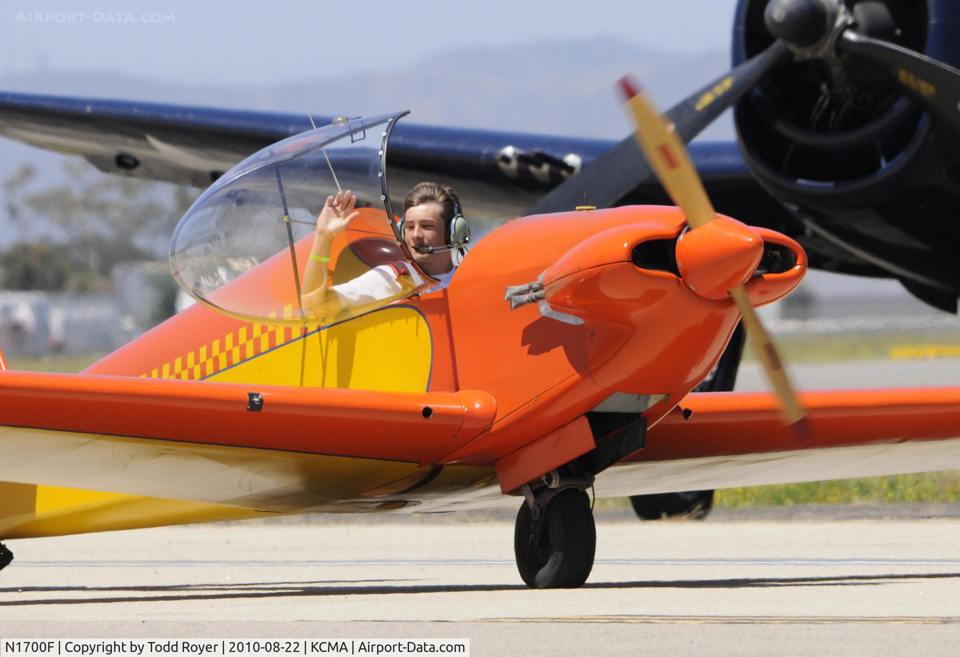 N1700F, 1967 Sportavia-Putzer Fournier RF-4D C/N 4054, 2010 CAMARILLO AIRSHOW