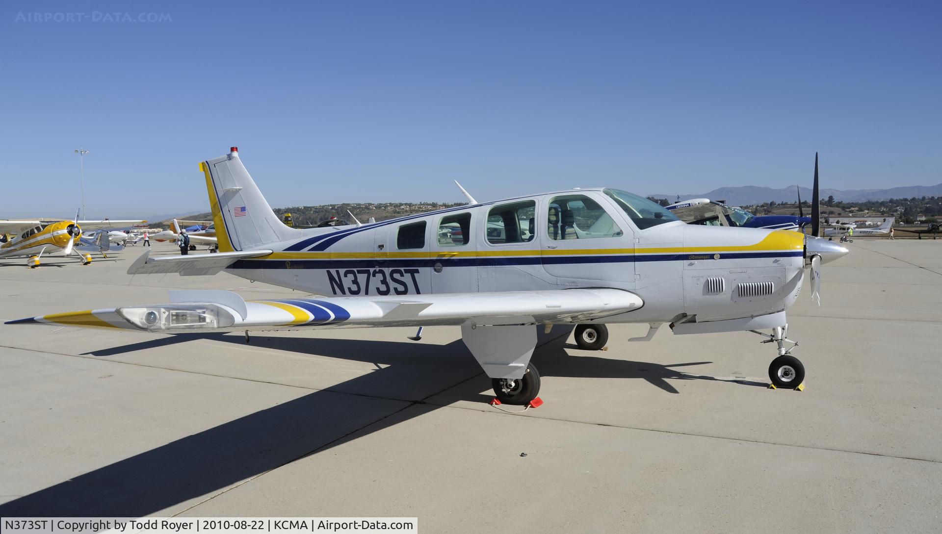 N373ST, 1982 Beech B36TC Bonanza C/N EA-308, 2010 CAMARILLO AIRSHOW