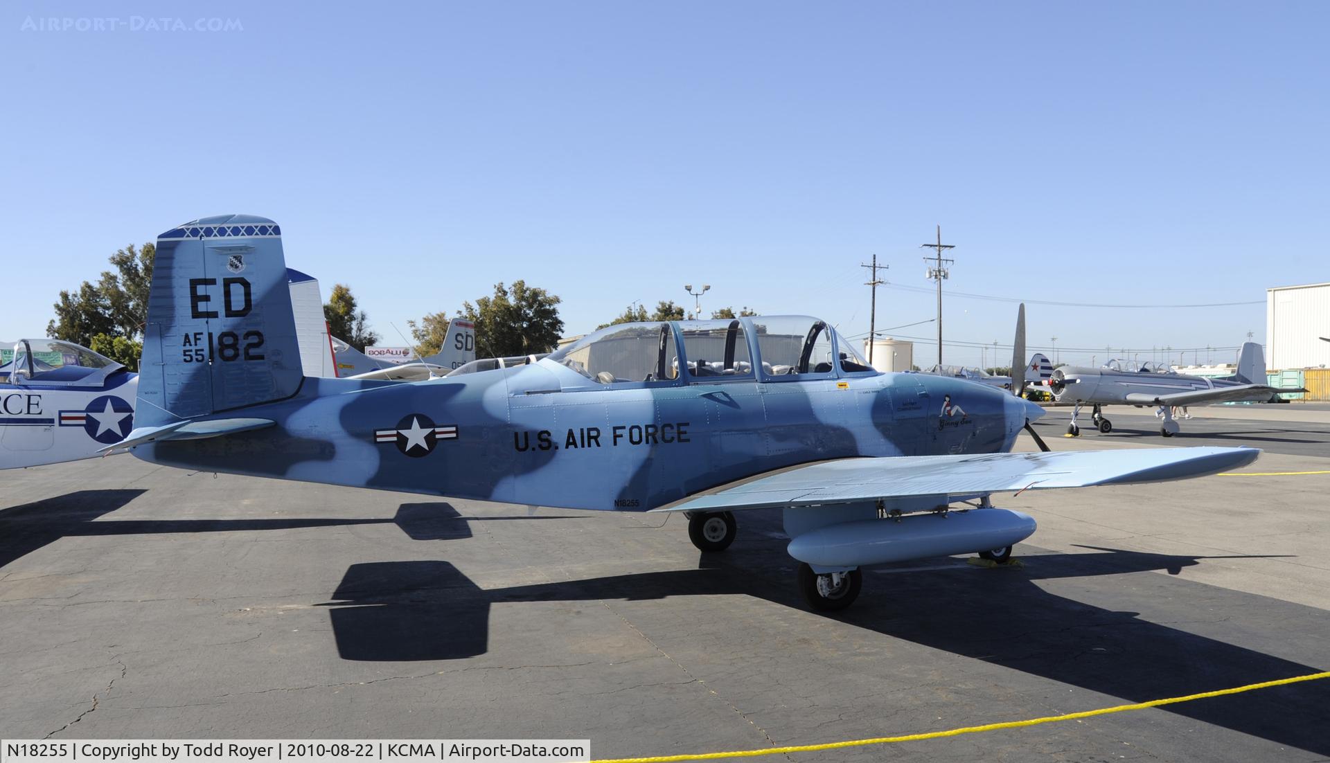 N18255, 1955 Beech A45 C/N G-739, 2010 CAMARILLO AIRSHOW