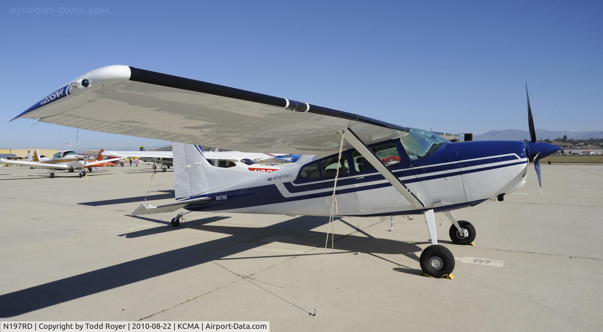 N197RD, 1978 Cessna A185F Skywagon 185 C/N 18503681, 2010 CAMARILLO AIRSHOW