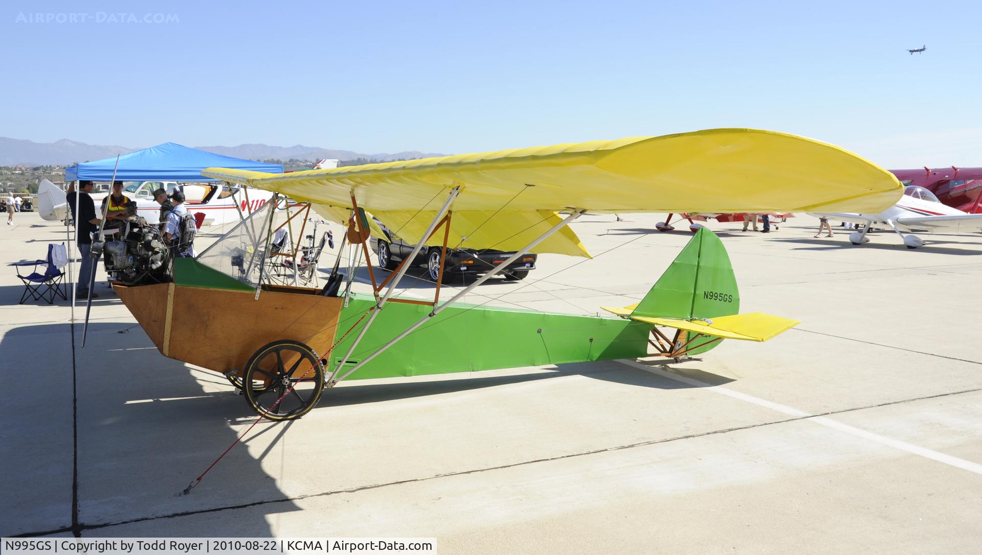 N995GS, 1999 Butterfly Aero Banty C/N 1285, 2010 CAMARILLO AIRSHOW