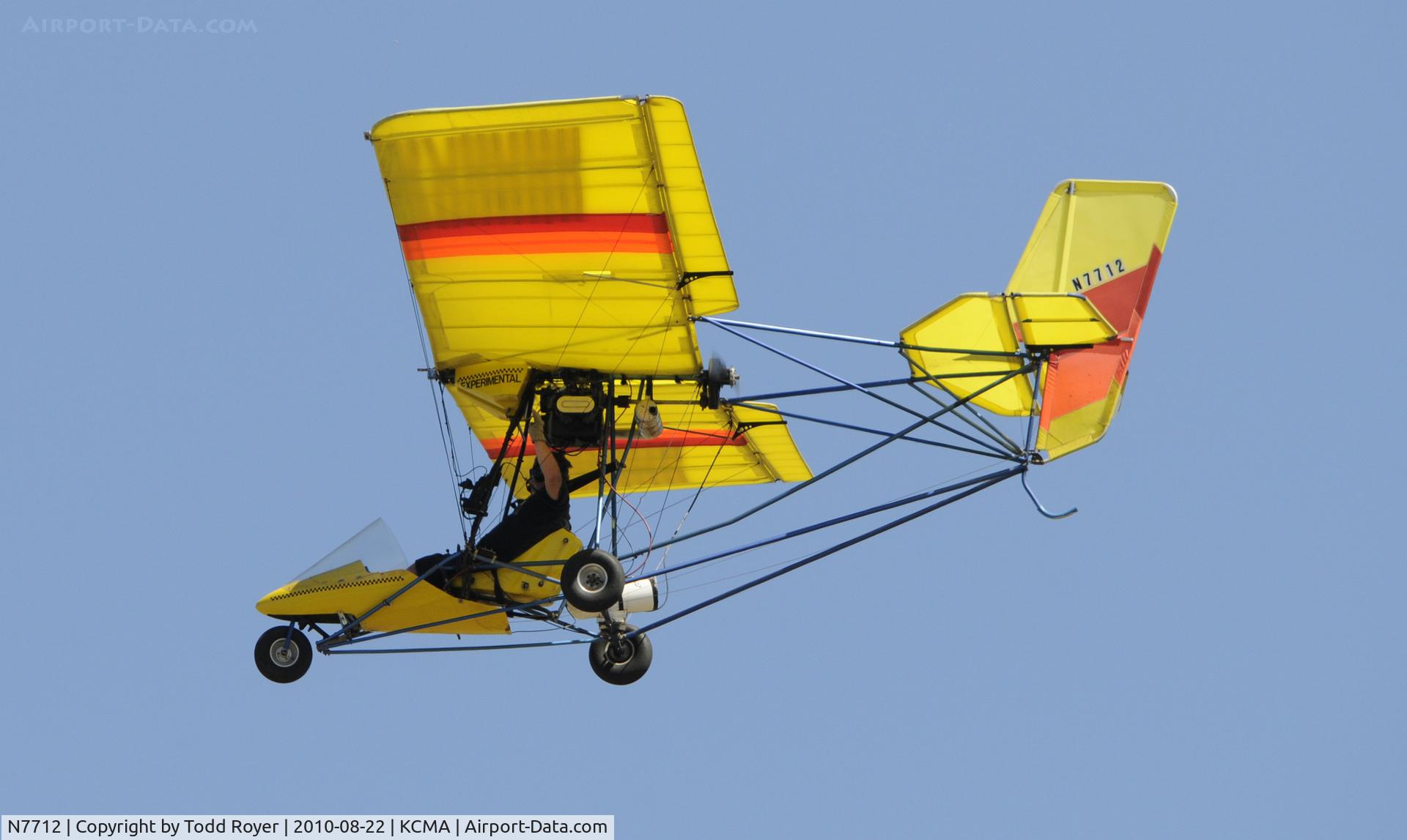 N7712, Quicksilver MXL Sport C/N 4606220, 2010 CAMARILLO AIRSHOW
