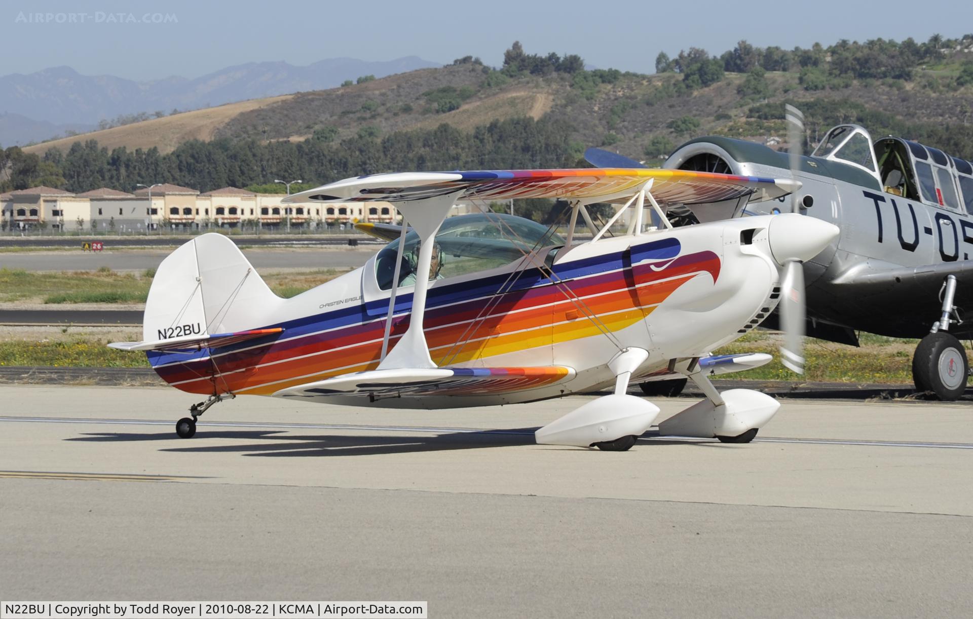 N22BU, 1987 Christen Eagle II C/N BRUNER 0001, 2010 CAMARILLO AIRSHOW