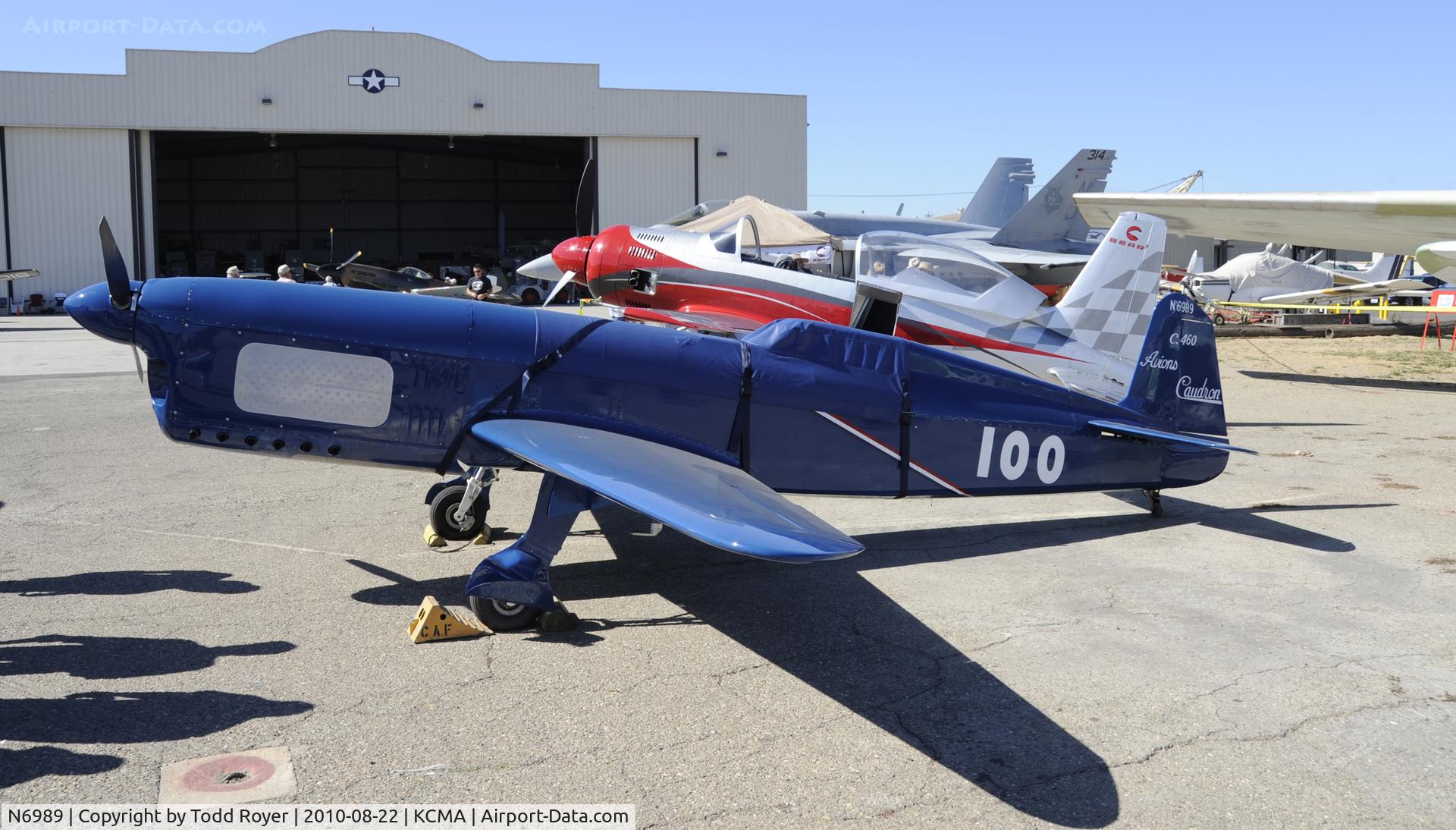N6989, Caudron C.460 Rafale Replica C/N 100, 2010 CAMARILLO AIRSHOW