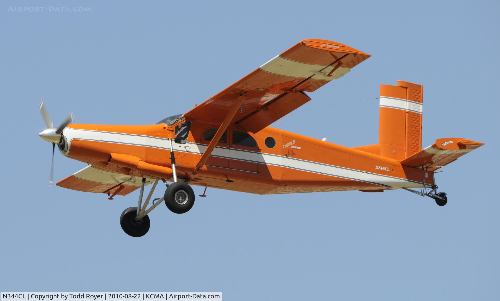 N344CL, 1968 Fairchild PC-6/C2-H2 Heli-Porter C/N 2019, 2010 CAMARILLO AIRSHOW