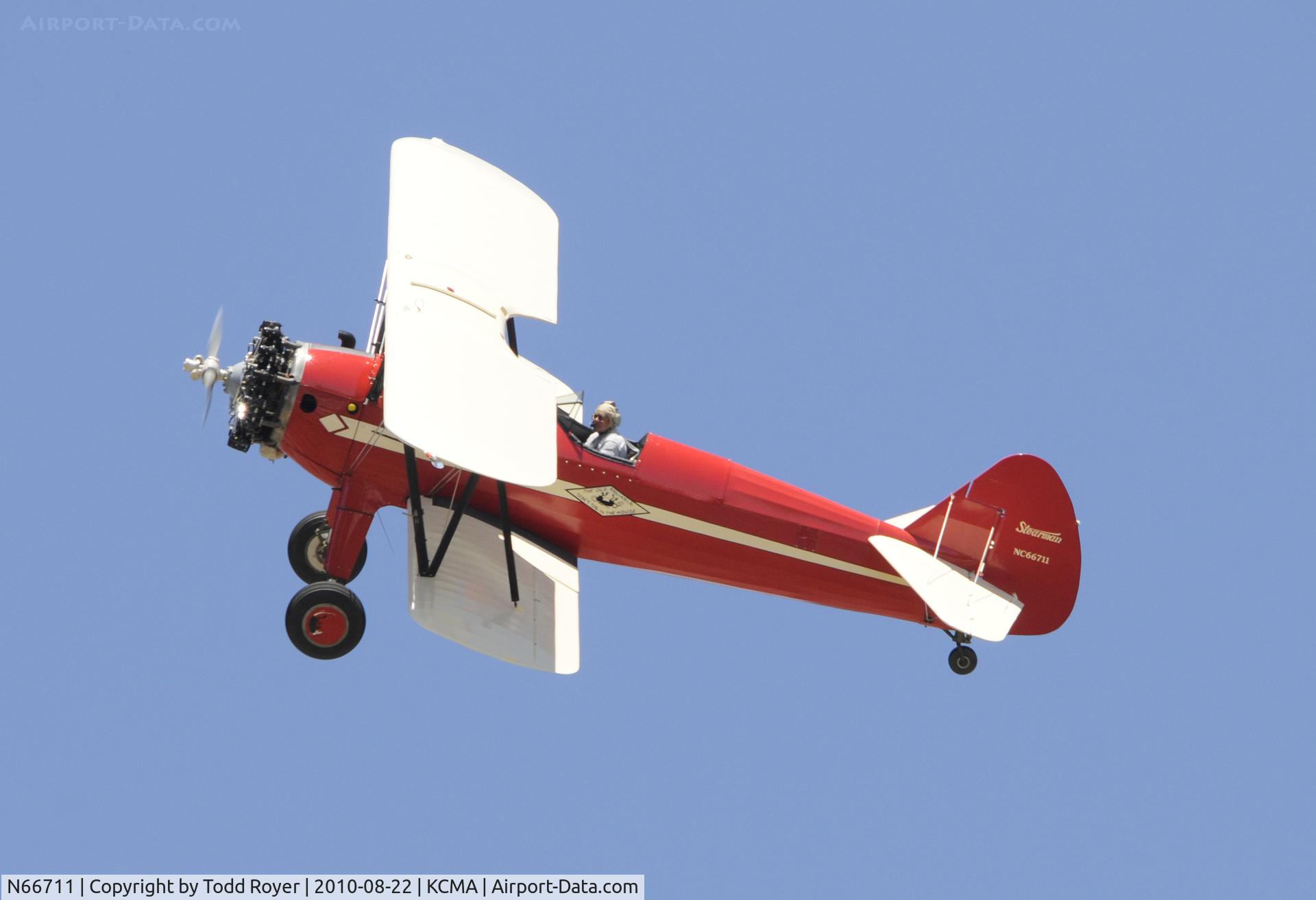 N66711, 1941 Boeing IB75A C/N 75-1675, 2010 CAMARILLO AIRSHOW