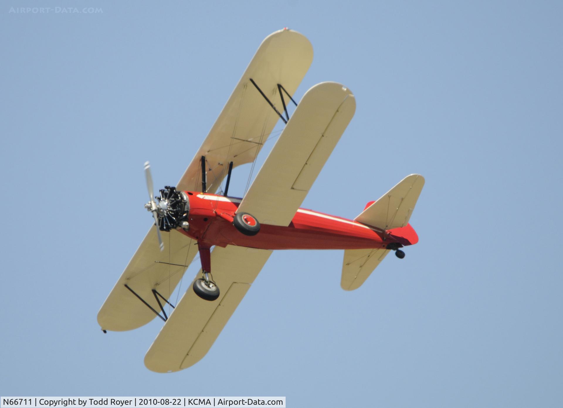 N66711, 1941 Boeing IB75A C/N 75-1675, 2010 CAMARILLO AIRSHOW