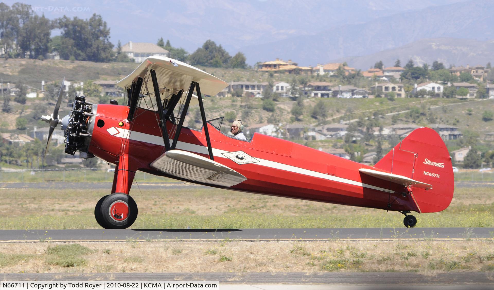 N66711, 1941 Boeing IB75A C/N 75-1675, 2010 CAMARILLO AIRSHOW