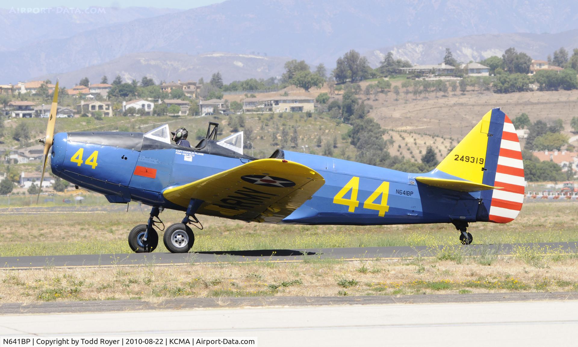 N641BP, Fairchild M-62A C/N 274HO, 2010 CAMARILLO AIRSHOW