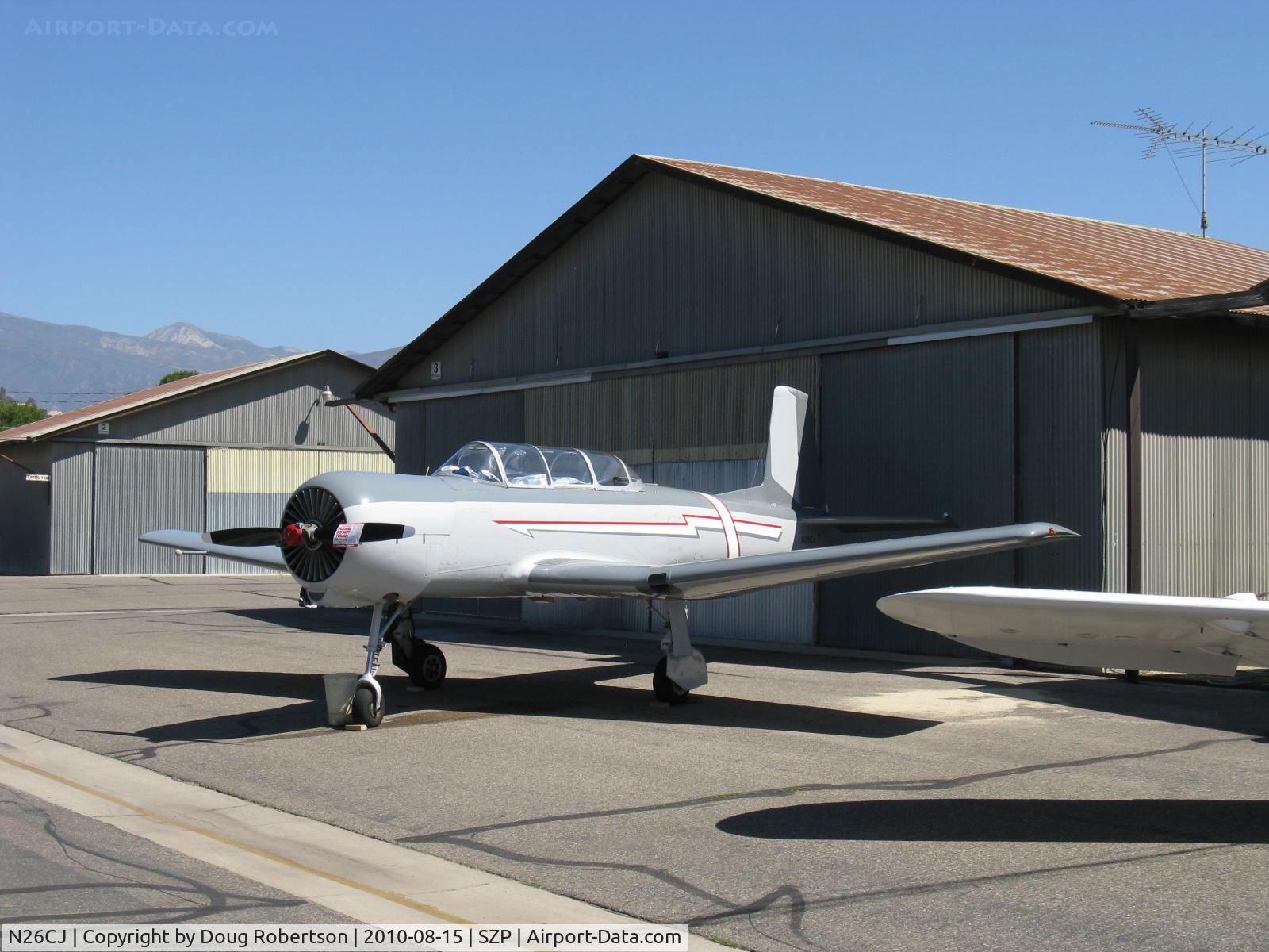 N26CJ, 1977 Nanchang CJ-6A C/N 1832046, 1966 Nanchang China CJ6A, Huosai 6JIA 9 cylinder radial 285 Hp