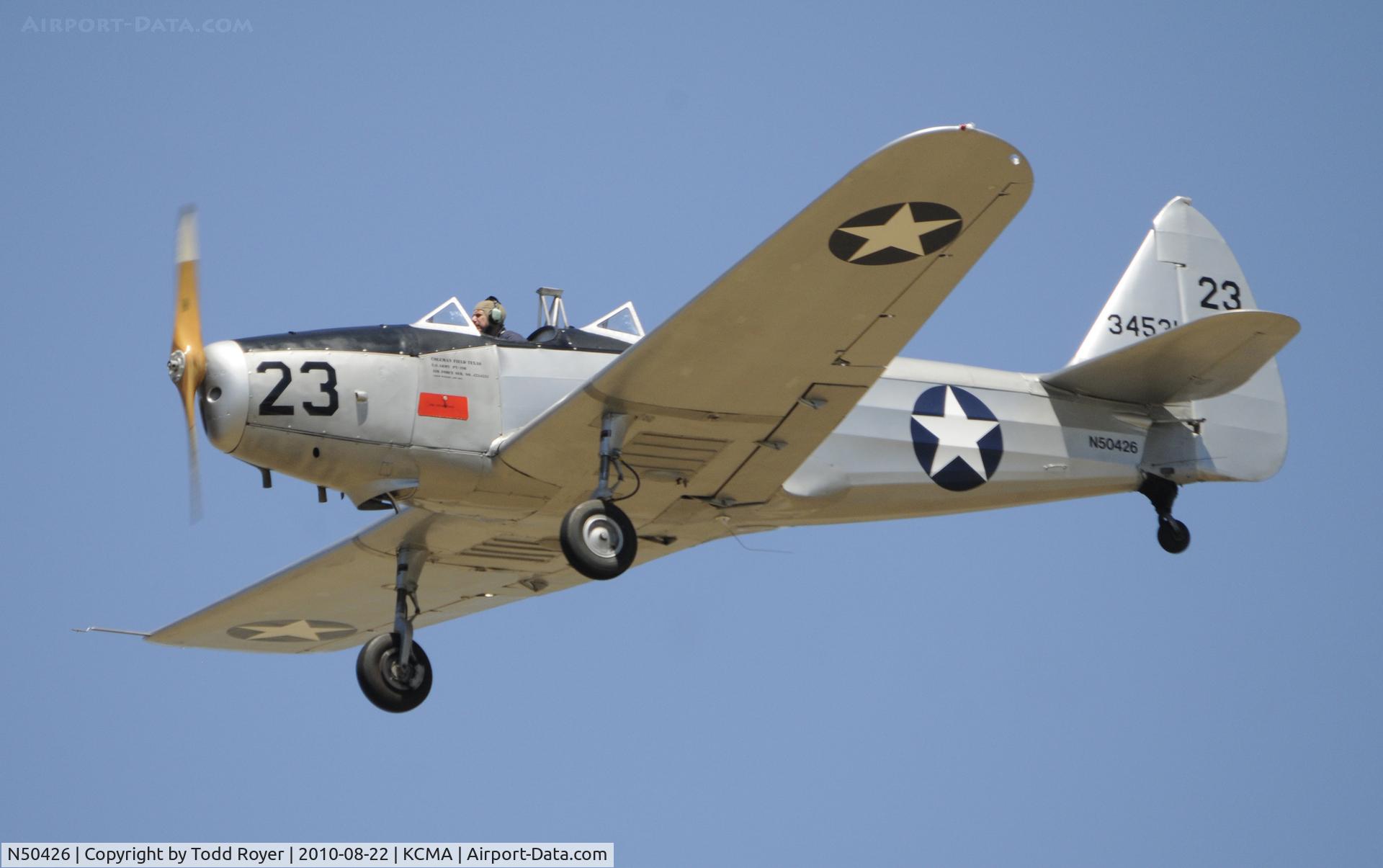 N50426, 1943 Fairchild M-62A-3 Cornell II C/N T43-5197, 2010 CAMARILLO AIRSHOW
