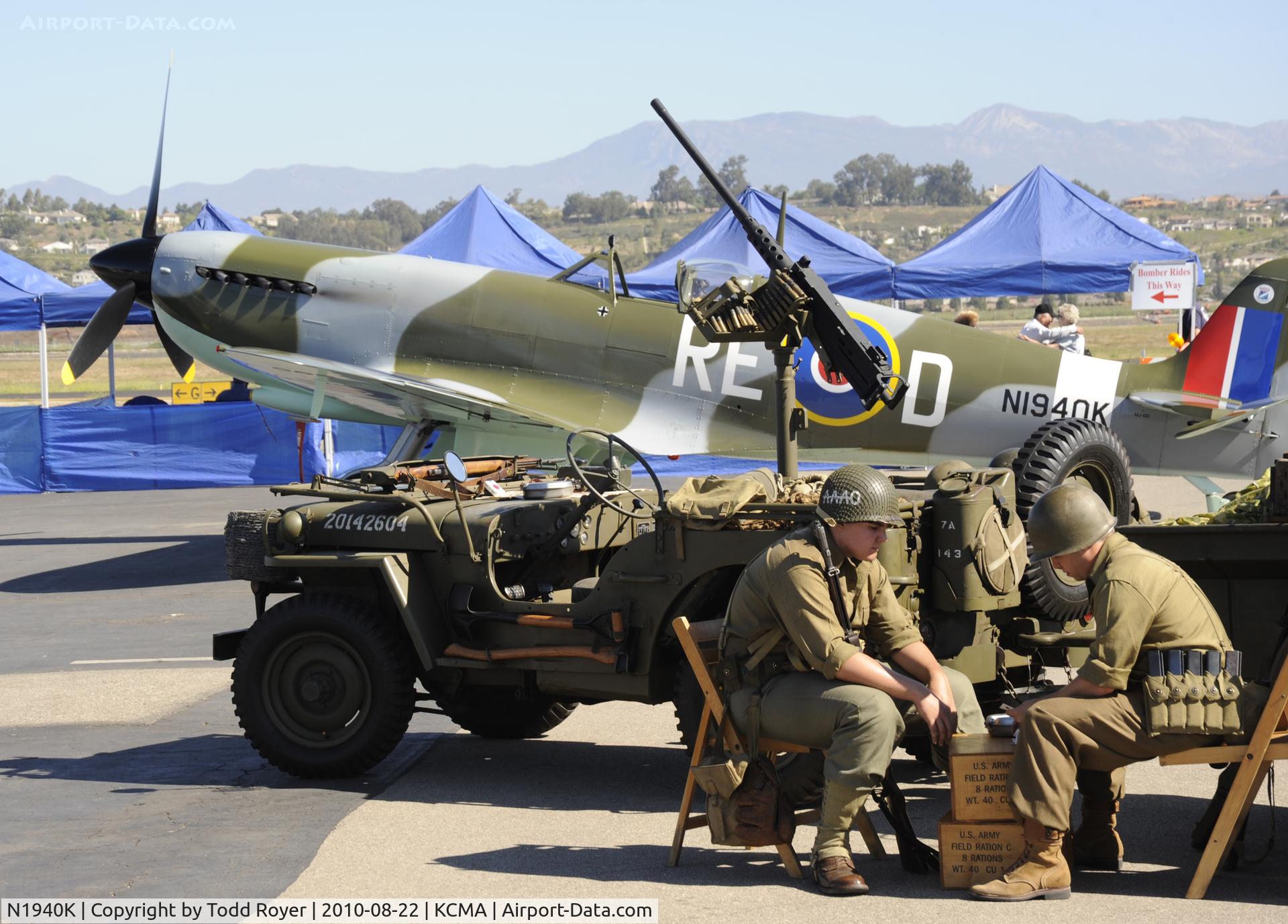 N1940K, 2003 Jurca MJ-100 Spitfire C/N MK9EX, 2010 CAMARILLO AIRSHOW