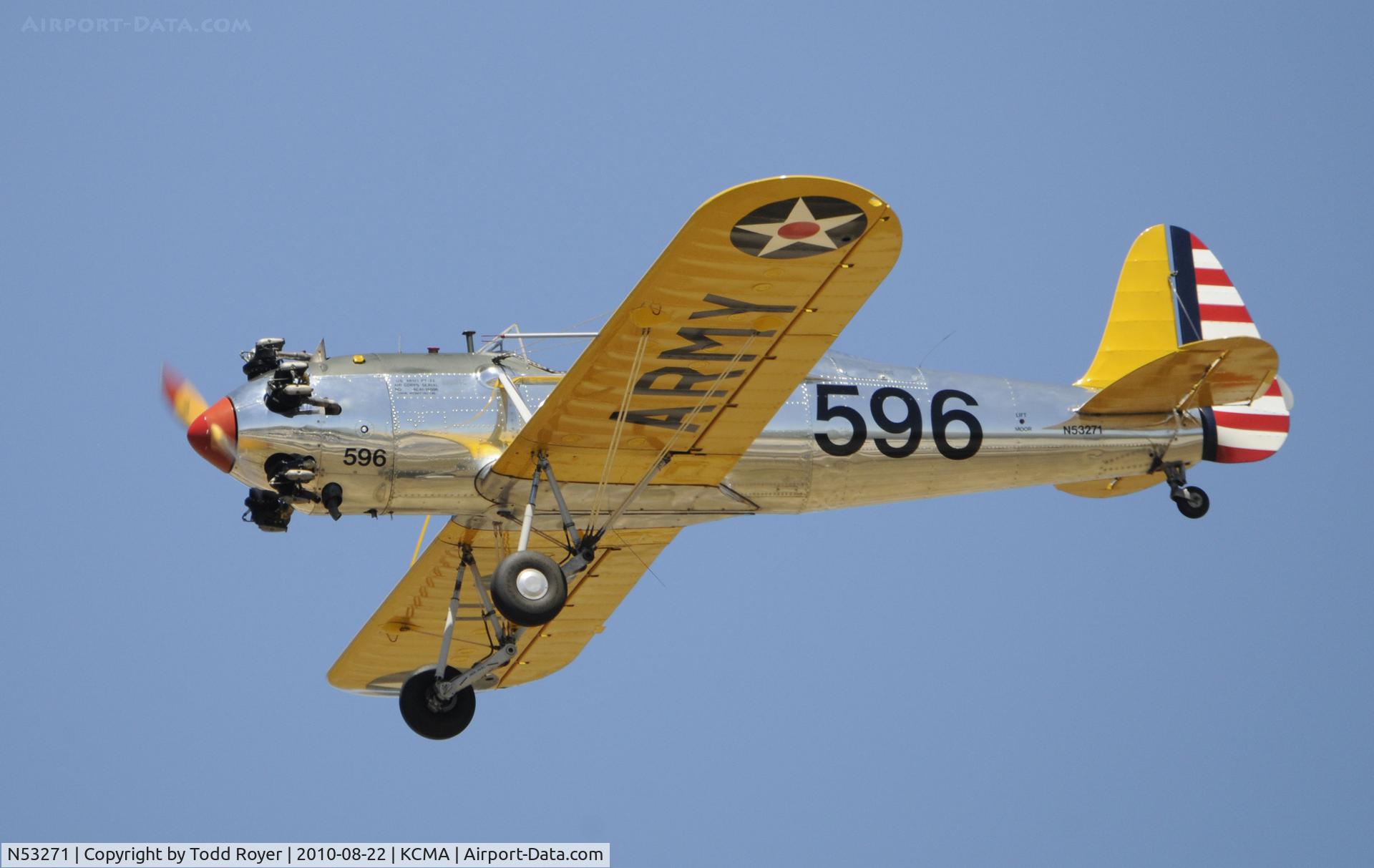 N53271, 1941 Ryan Aeronautical ST3KR C/N 1625, 2010 CAMARILLO AIRSHOW