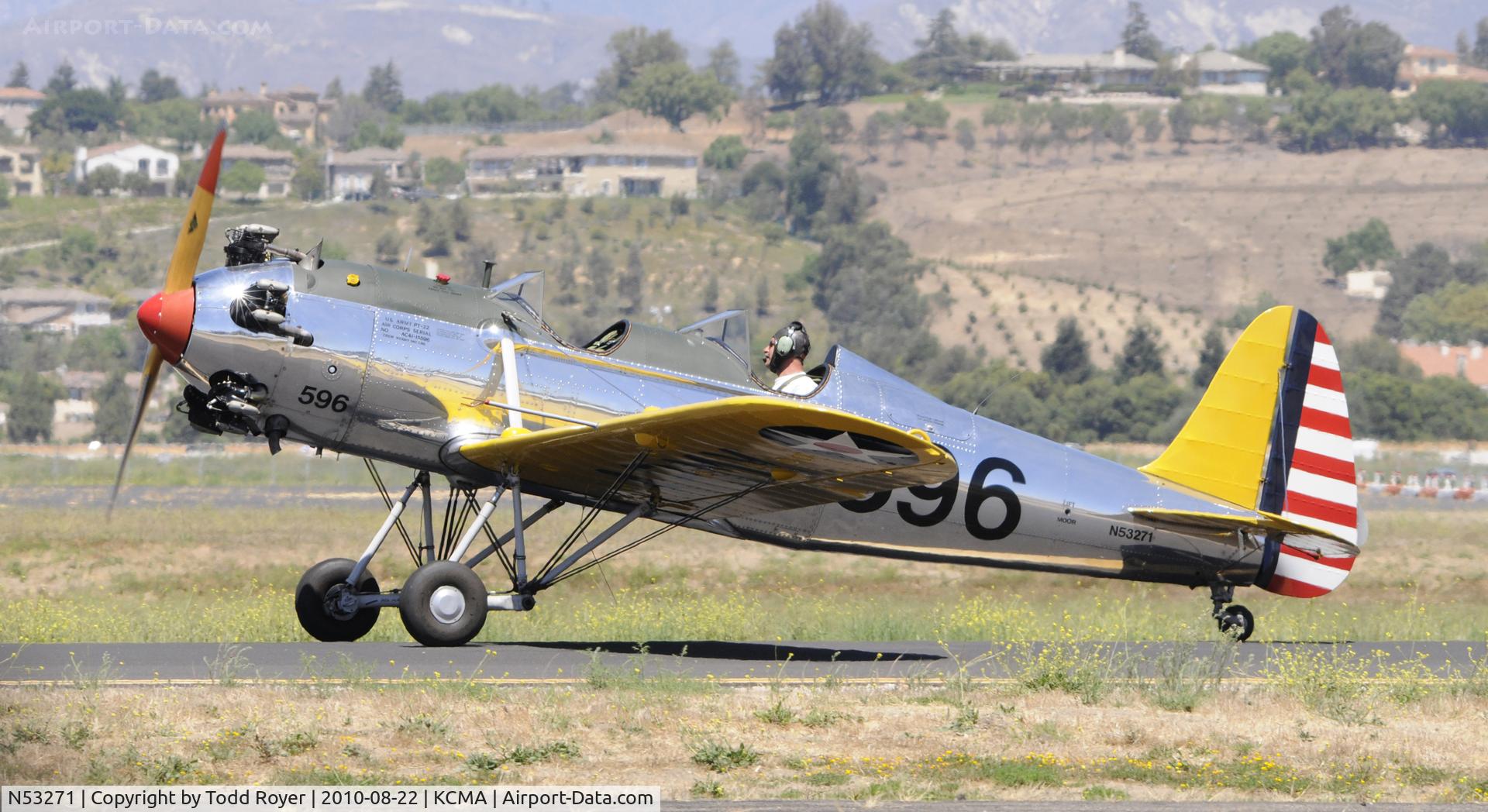 N53271, 1941 Ryan Aeronautical ST3KR C/N 1625, 2010 CAMARILLO AIRSHOW