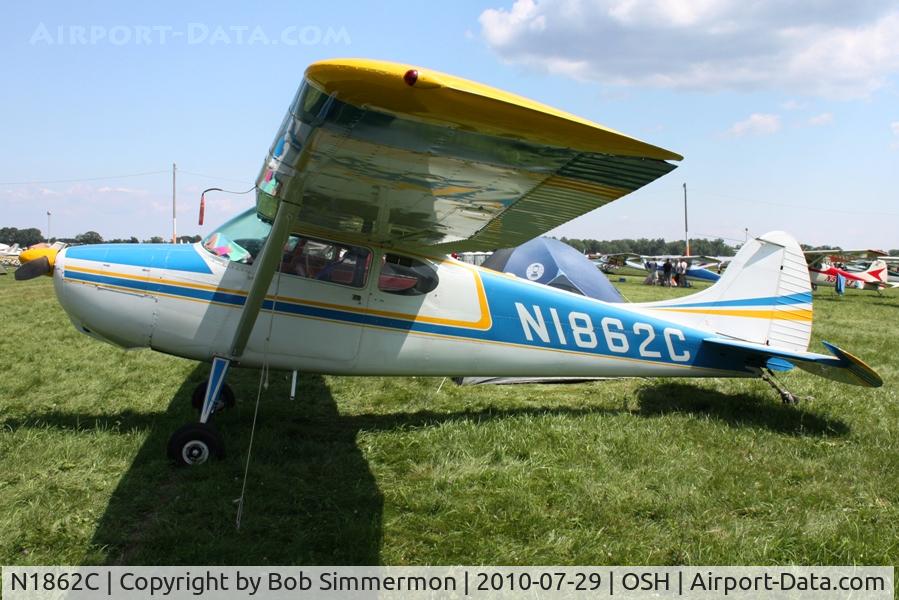 N1862C, 1953 Cessna 170B C/N 26006, Airventure 2010 - Oshkosh, Wisconsin