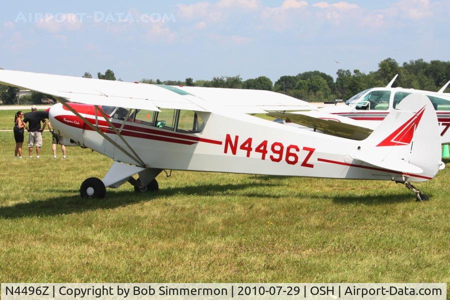 N4496Z, 1969 Piper PA-18-150 Super Cub C/N 18-8851, Airventure 2010 - Oshkosh, Wisconsin
