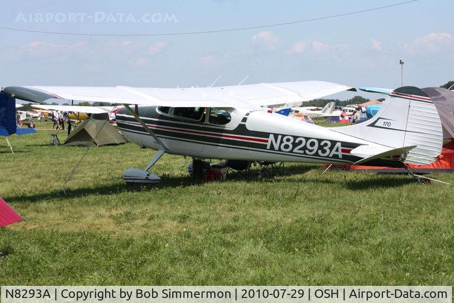 N8293A, 1952 Cessna 170B C/N 25145, Airventure 2010 - Oshkosh, Wisconsin