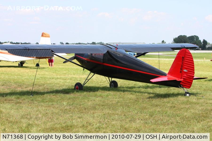 N71368, 1946 Luscombe 8A C/N 2795, Airventure 2010 - Oshkosh, Wisconsin