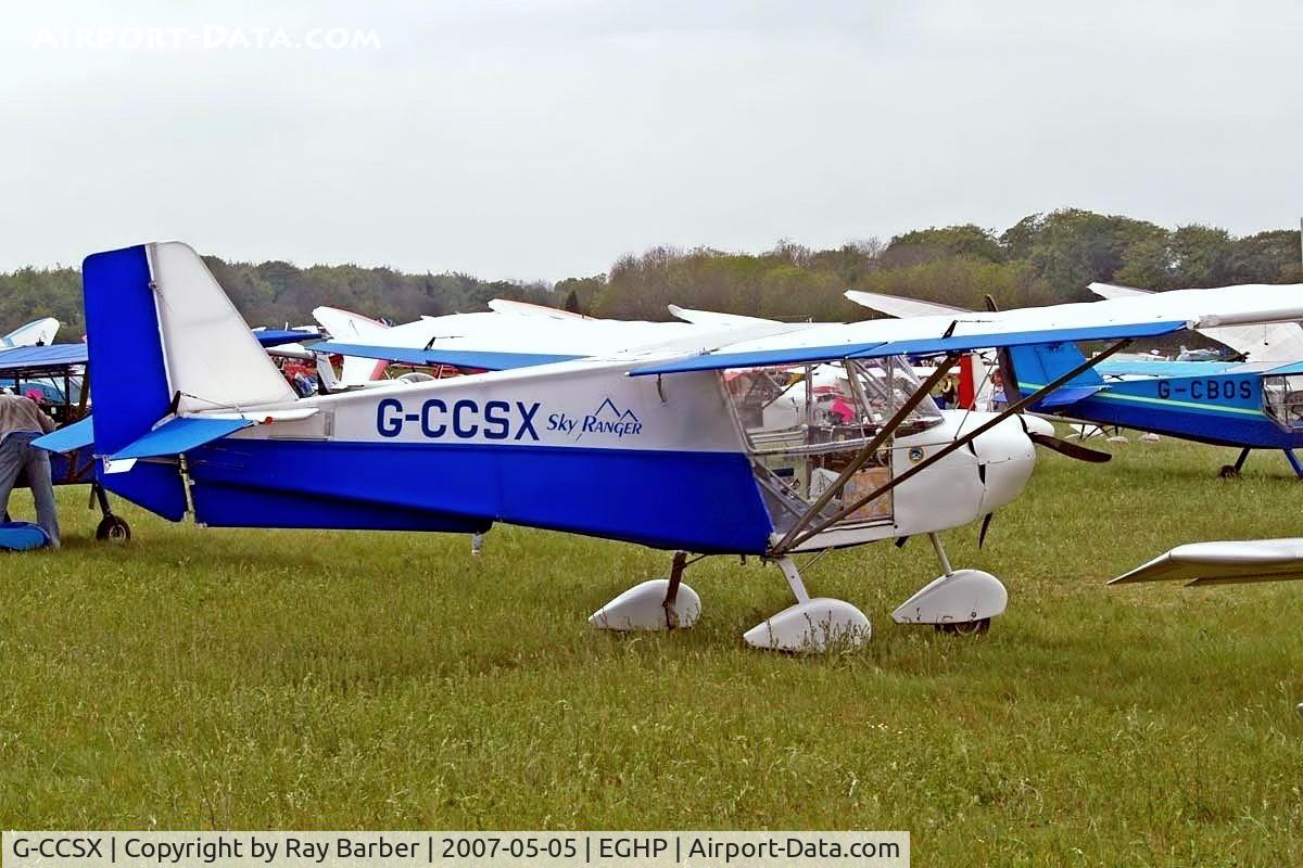 G-CCSX, 2004 Best Off Skyranger 912(2) C/N BMAA/HB/366, Best Off Skyranger 912(2) [BMAA/HB/366] Popham~G 05/05/2007