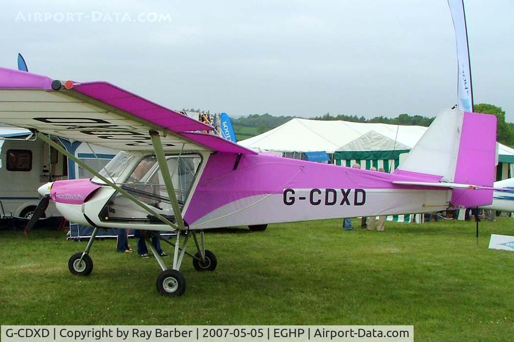 G-CDXD, 2006 Medway SLA 100 Executive C/N 070306, Medway SLA 100 Executive [070306] Popham~G 05/05/2007