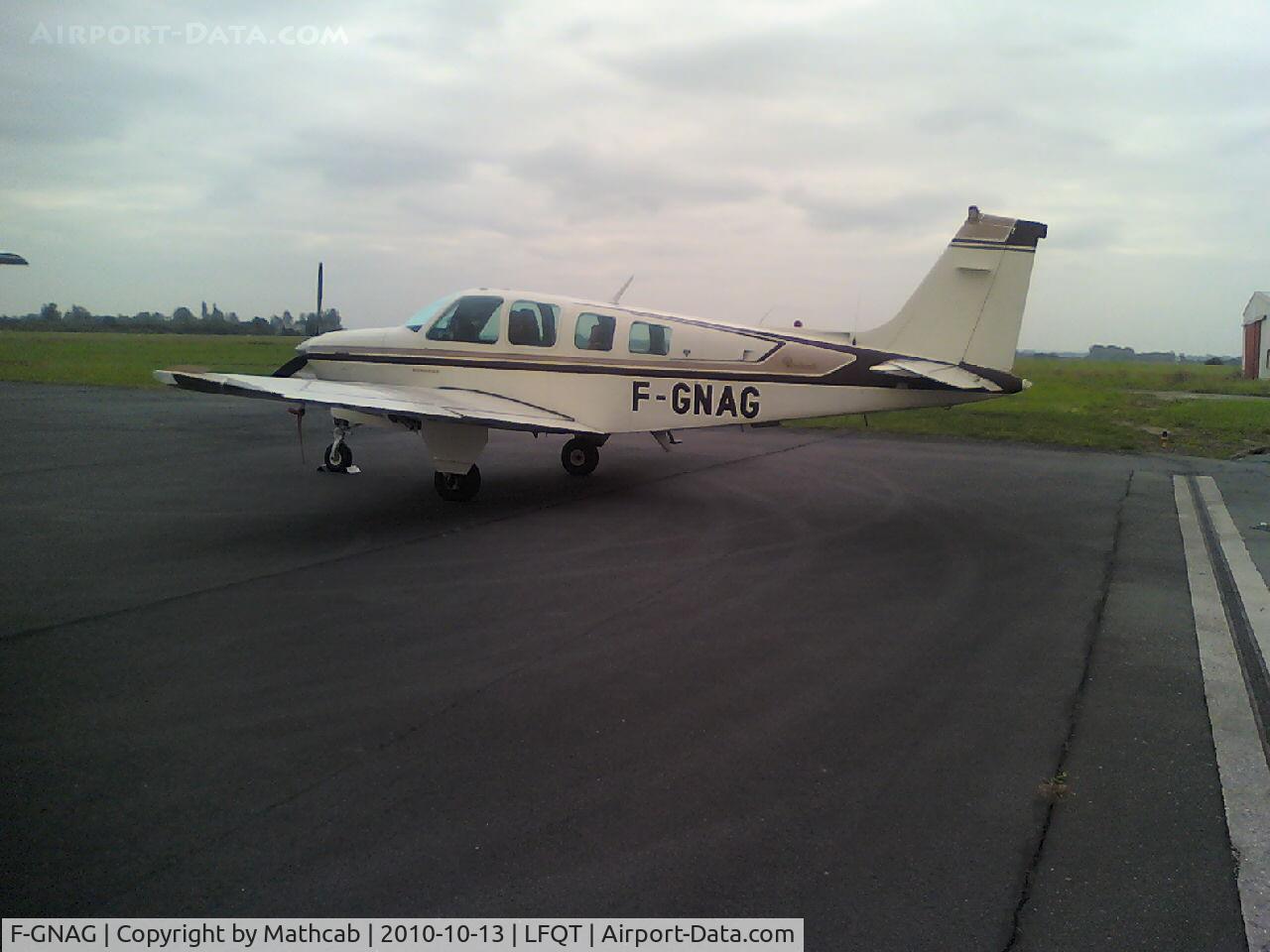 F-GNAG, 1980 Beech A36 Bonanza 36 C/N E-1653, Beech A36