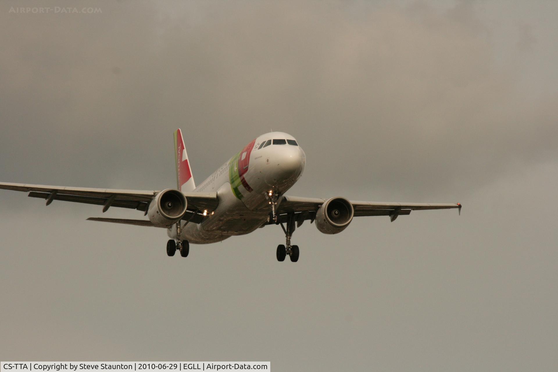 CS-TTA, 1997 Airbus A319-111 C/N 750, Taken at Heathrow Airport, June 2010