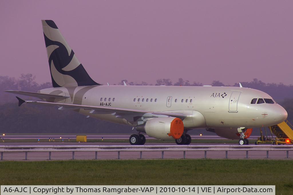A6-AJC, 2009 Airbus ACJ318 (A318-112/CJ) C/N 3985, Al Jaber Aviation Airbus A318