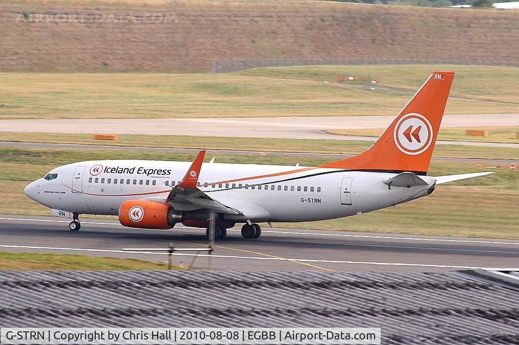 G-STRN, 1998 Boeing 737-7L9 C/N 28007, Astraeus operating for Iceland Express