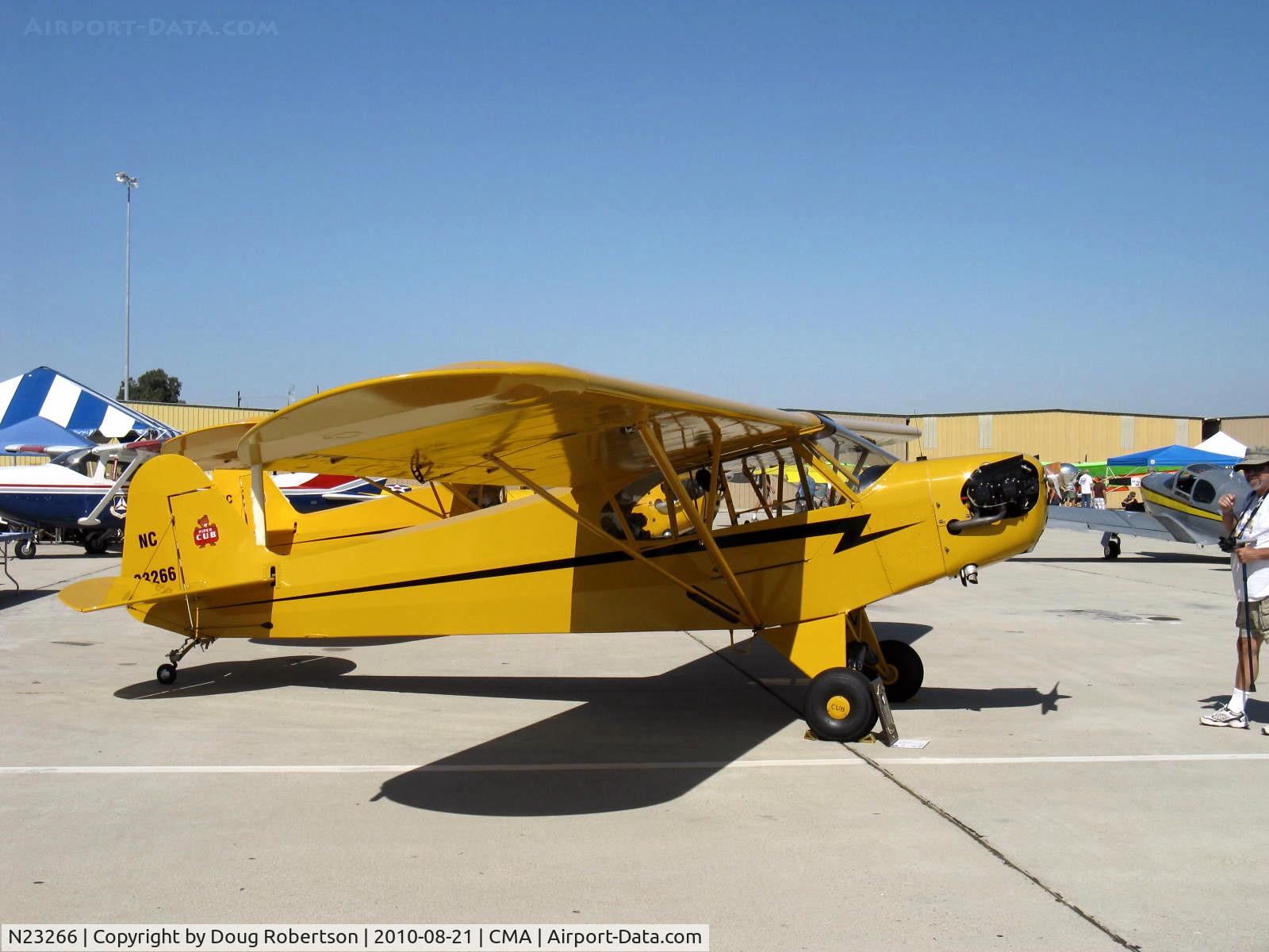 N23266, 1939 Piper J3C-65 Cub Cub C/N 3113, 1939 Piper J3C-65 CUB, Continental A&C65 65 Hp