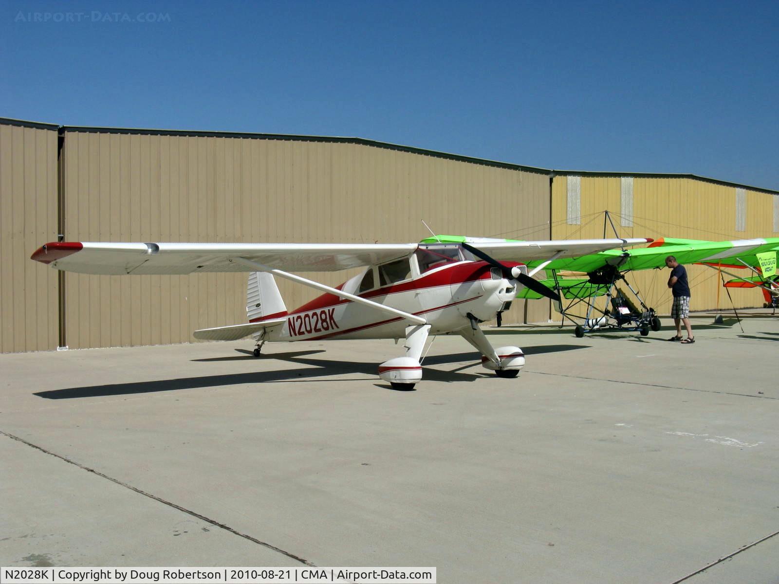 N2028K, 1947 Luscombe 8E Silvaire C/N 4755, 1947 Luscombe 8E SILVAIRE, Continental C85 85 Hp