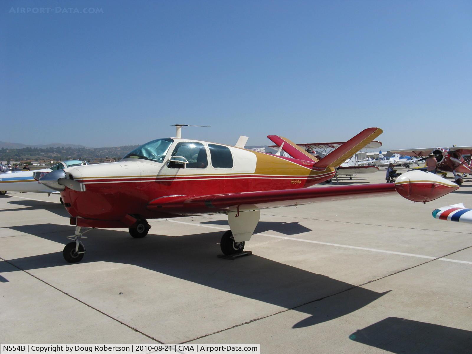 N554B, 1948 Beech A35 Bonanza C/N D-1572, 1948 Beech A35 BONANZA, Continental E-225 225 Hp, tip tank upgrade