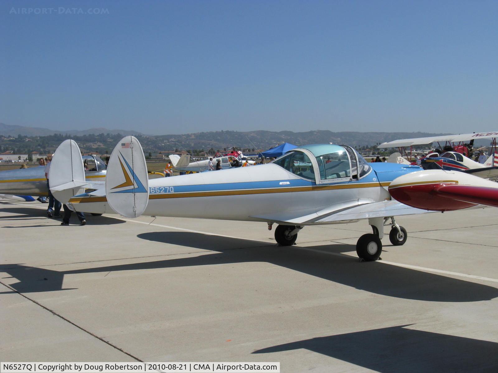 N6527Q, 1966 Alon A2 Aircoupe C/N A-127, 1966 ALON A2 AIRCOUPE, Continental C90 90 Hp