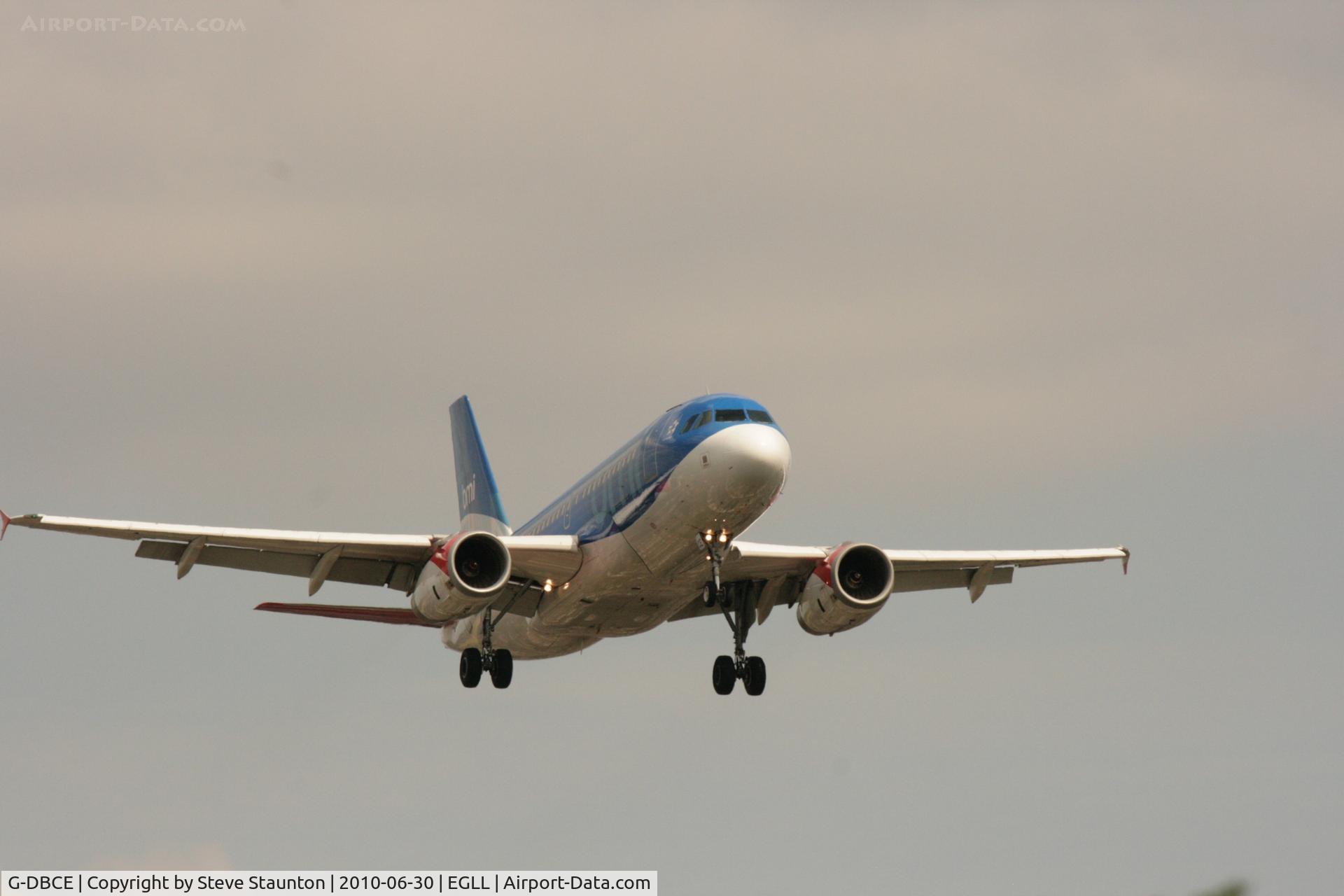 G-DBCE, 2005 Airbus A319-131 C/N 2429, Taken at Heathrow Airport, June 2010