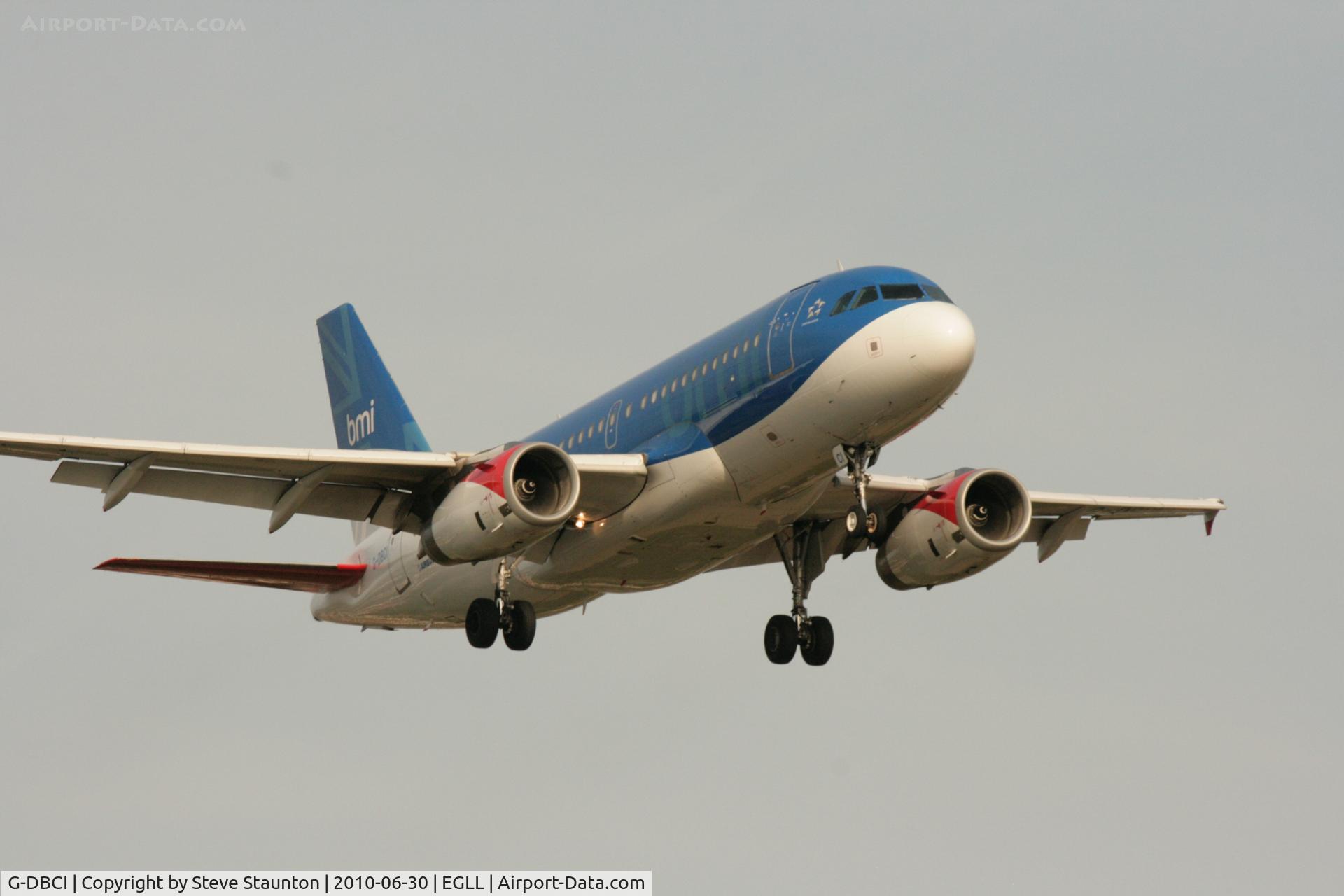 G-DBCI, 2006 Airbus A319-131 C/N 2720, Taken at Heathrow Airport, June 2010