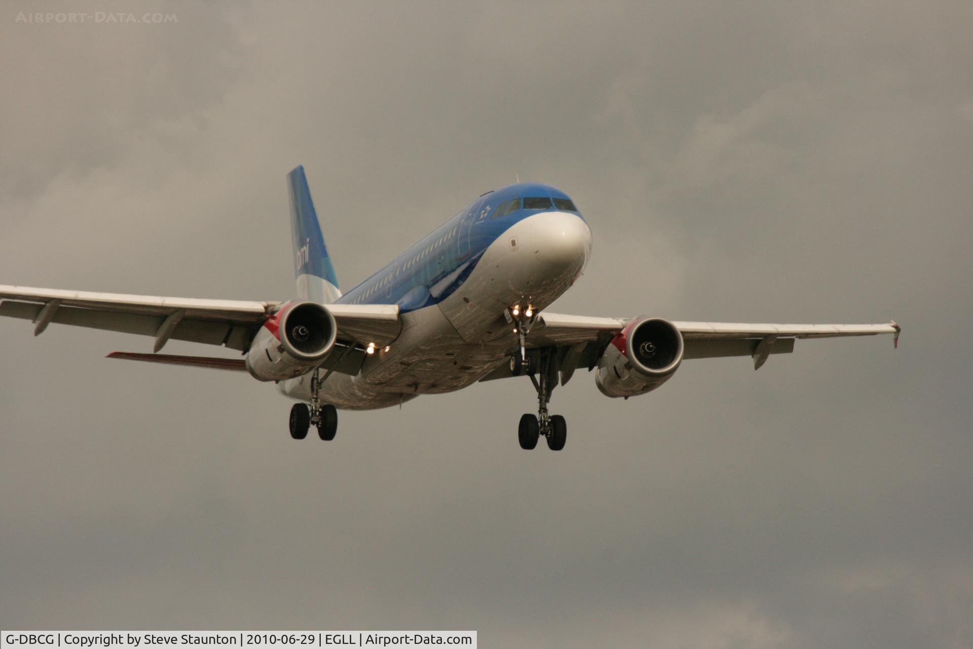 G-DBCG, 2005 Airbus A319-131 C/N 2694, Taken at Heathrow Airport, June 2010
