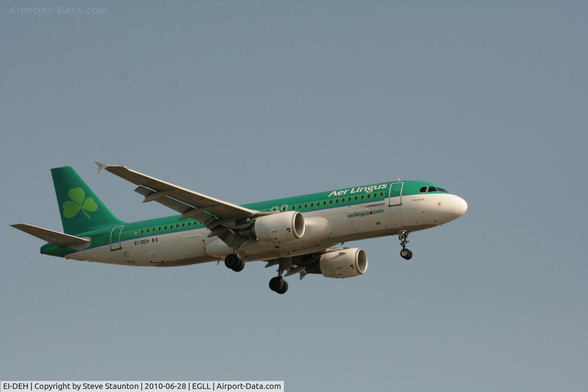 EI-DEH, 2004 Airbus A320-214 C/N 2294, Taken at Heathrow Airport, June 2010