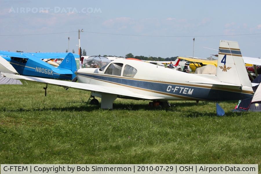 C-FTEM, 1964 Mooney M20E C/N 237, Airventure 2010 - Oshkosh, Wisconsin