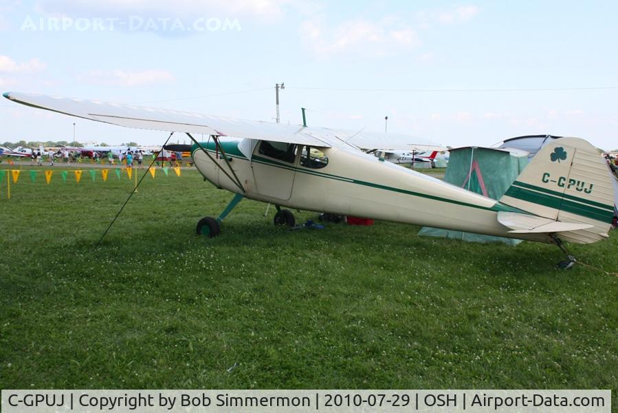 C-GPUJ, 1948 Cessna 170 C/N 18363, Airventure 2010 - Oshkosh, Wisconsin