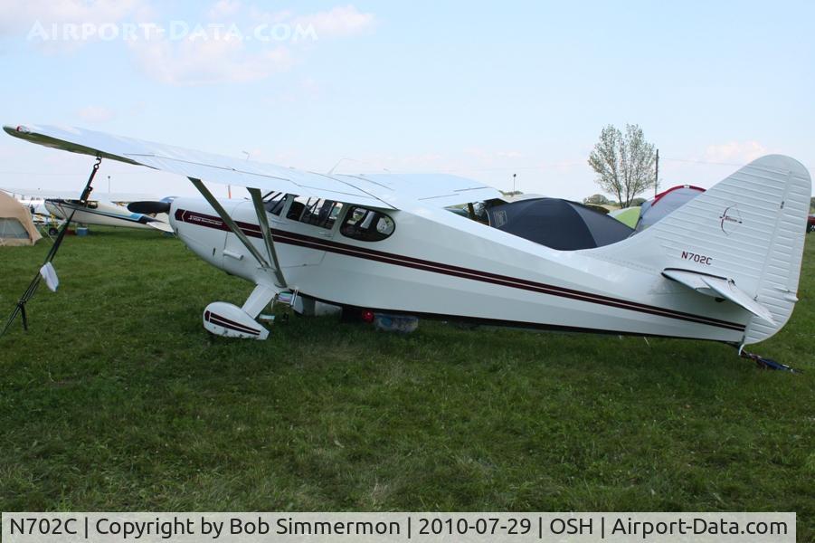 N702C, 1947 Stinson 108-3 Voyager C/N 108-3702, Airventure 2010 - Oshkosh, Wisconsin