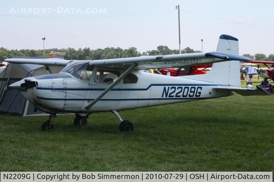 N2209G, 1958 Cessna 182A Skylane C/N 51509, Airventure 2010 - Oshkosh, Wisconsin