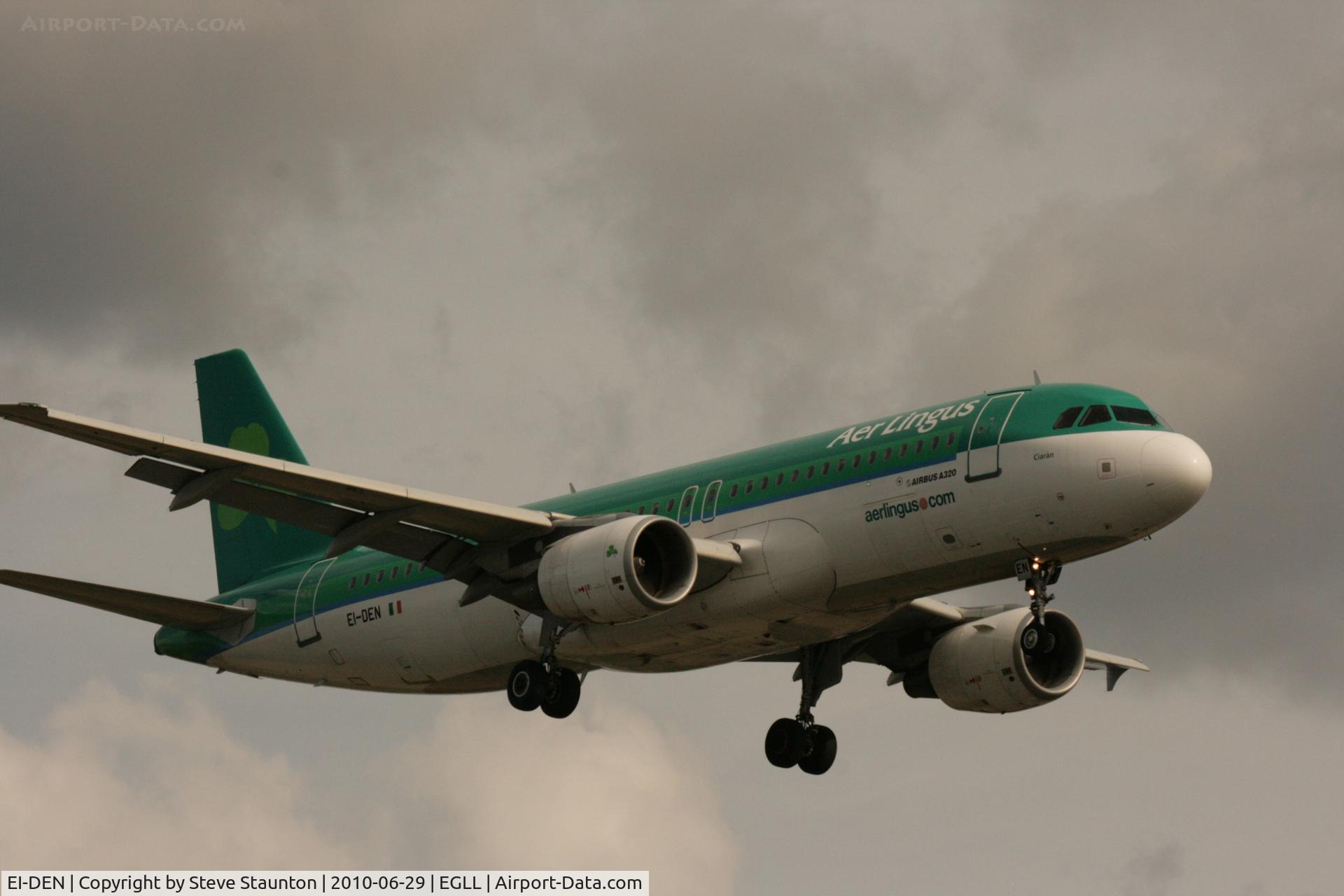 EI-DEN, 2005 Airbus A320-214 C/N 2432, Taken at Heathrow Airport, June 2010