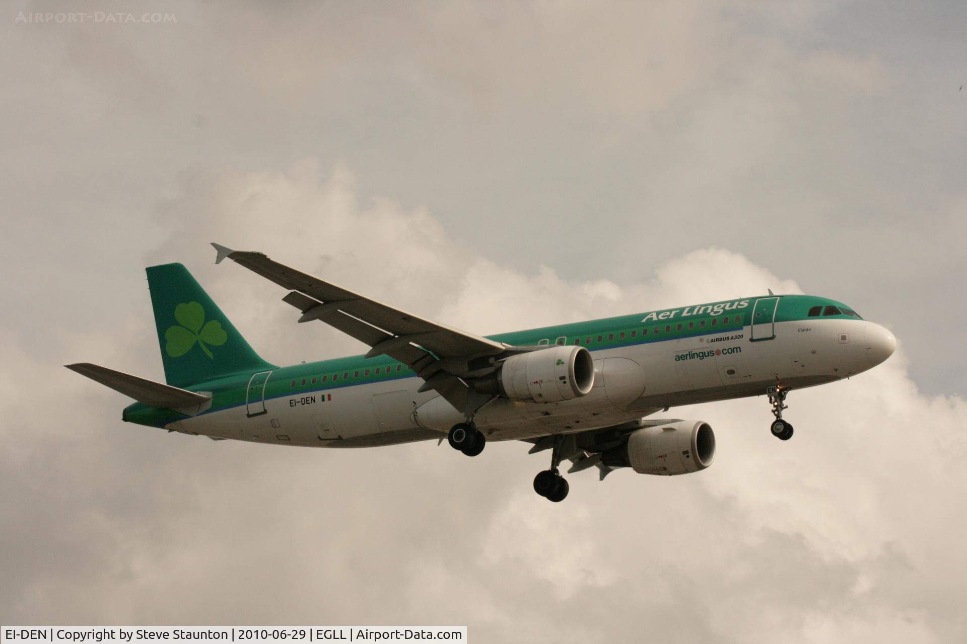EI-DEN, 2005 Airbus A320-214 C/N 2432, Taken at Heathrow Airport, June 2010