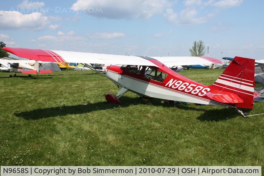 N9658S, 1966 Champion 7GCBC C/N 61, Airventure 2010 - Oshkosh, Wisconsin
