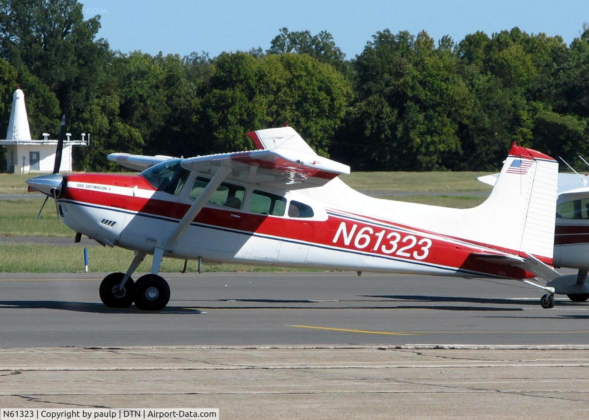 N61323, 1980 Cessna A185F Skywagon 185 C/N 18504147, At Downtown Shreveport.
