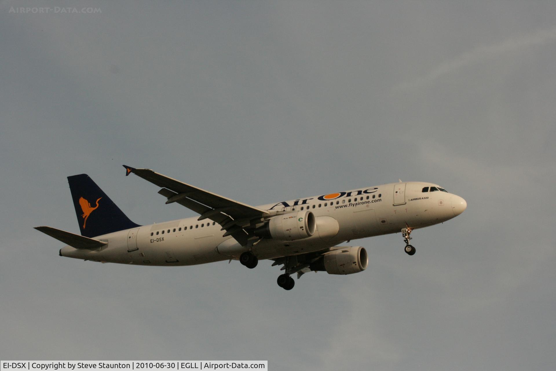 EI-DSX, 2008 Airbus A320-216 C/N 3643, Taken at Heathrow Airport, June 2010